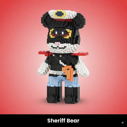 BIGGIESBEAR® Mini İnşa Edilebilir Tuğla Ayıcıklar (3000+ parça)