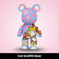 Cat Graffiti Bear