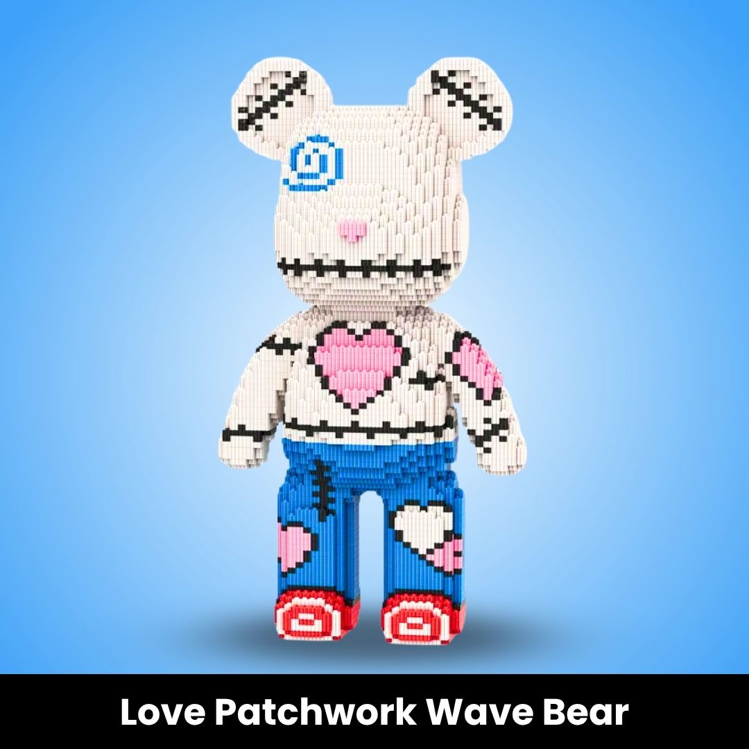 BIGGIESBEAR® Dev İnşa Edilebilir Tuğla Ayılar (3600+ parça)