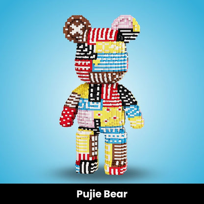 BIGGIES BEAR® Dev İnşa Edilebilir Tuğla Ayılar (5000+ parça)