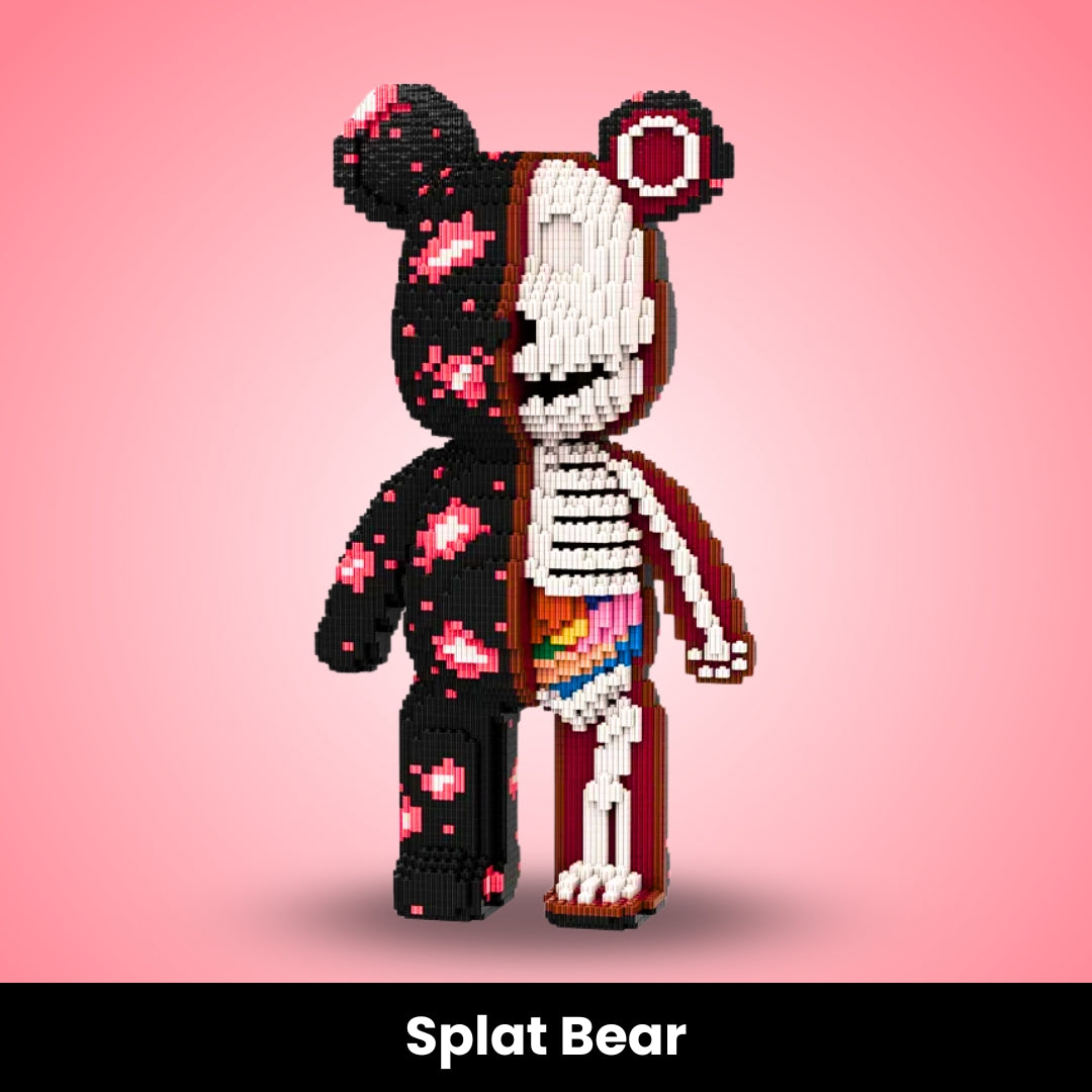 BIGGIESBEAR® Dev İnşa Edilebilir Tuğla Ayılar (3600+ parça)